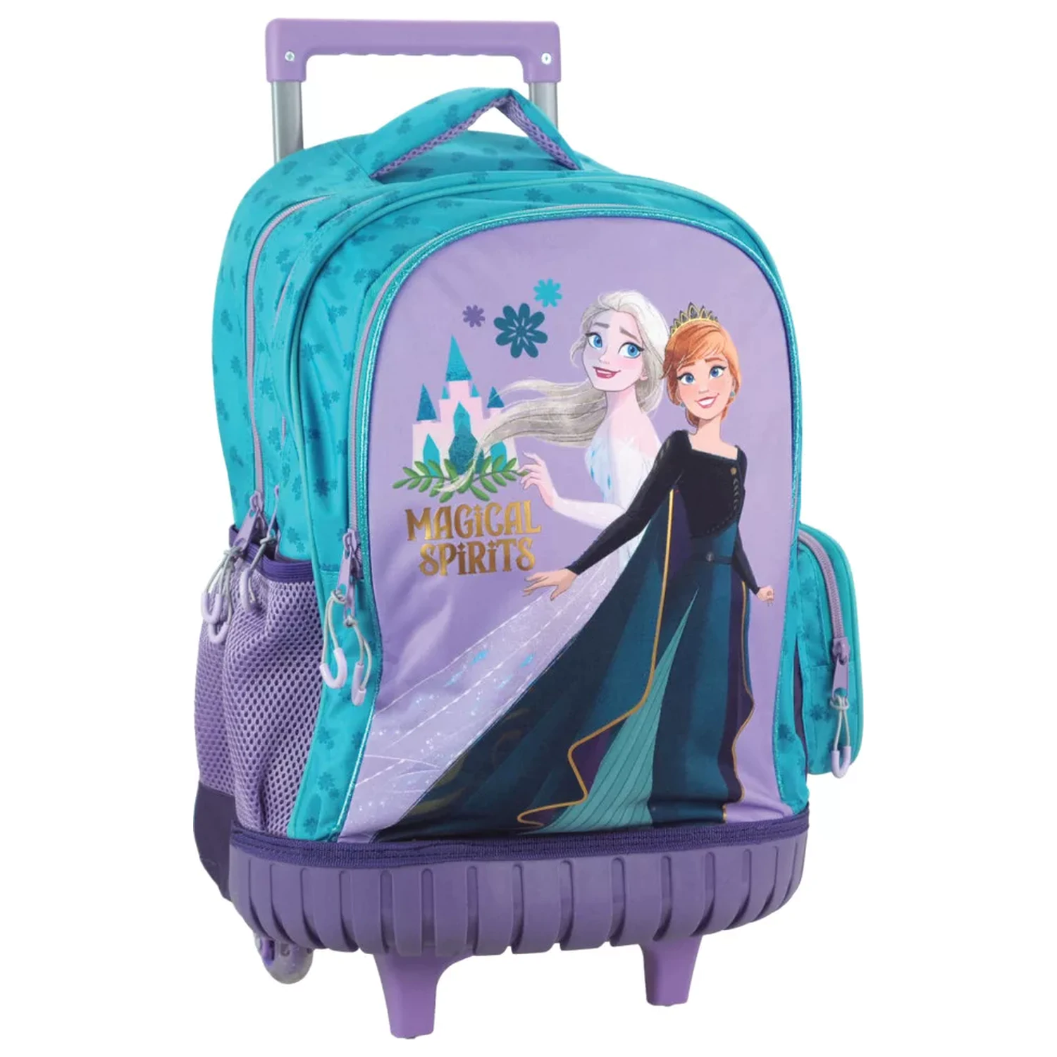 Disney Jégvarázs Modern Magic prémium gurulós iskolatáska, táska 42 cm termékfotó