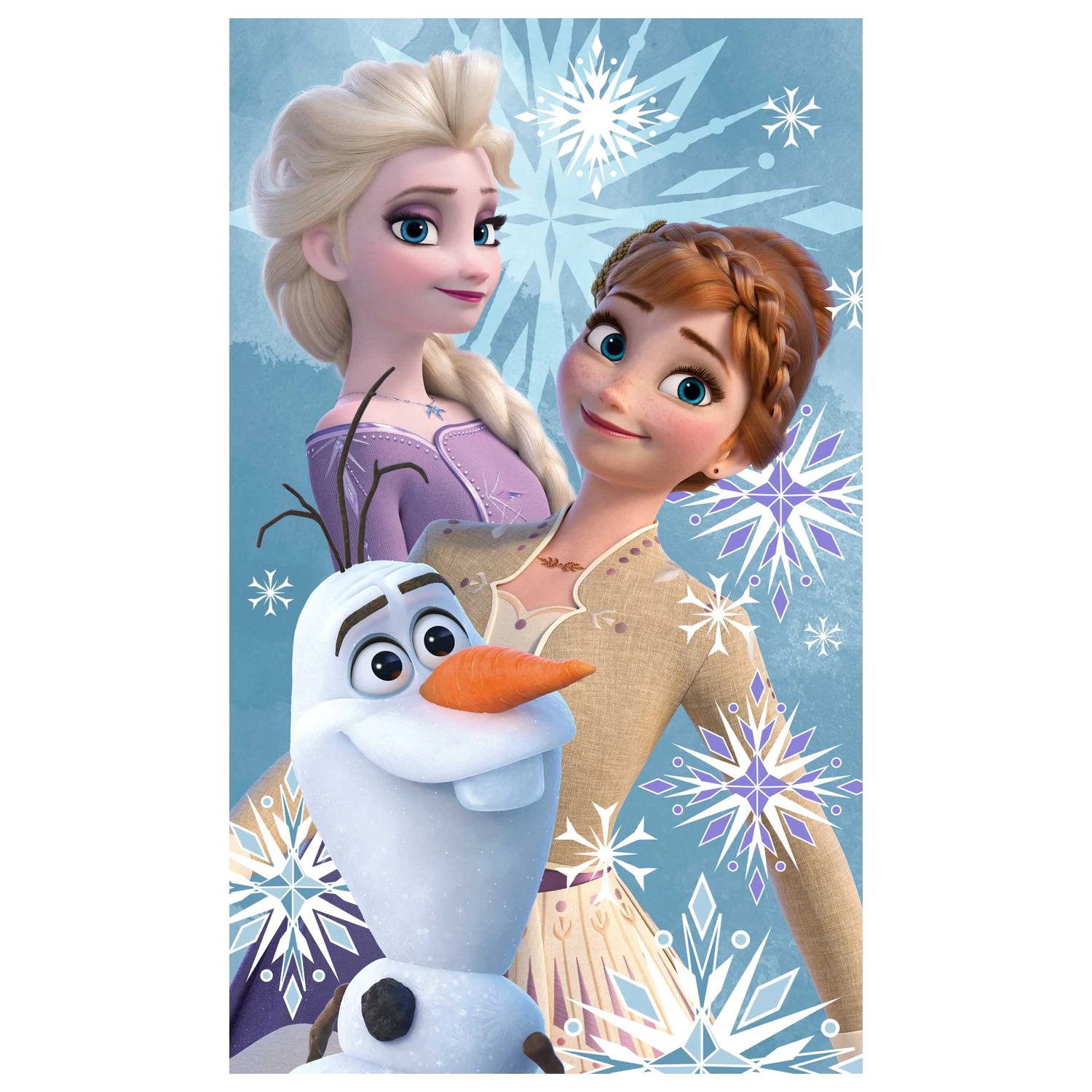 Disney Jégvarázs Olaf and the Sisters kéztörlő, arctörlő, törölköző  termékfotó