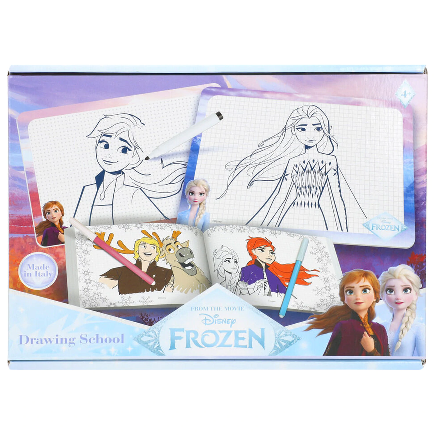 Disney Jégvarázs rajziskola rajzoló készlet termékfotó