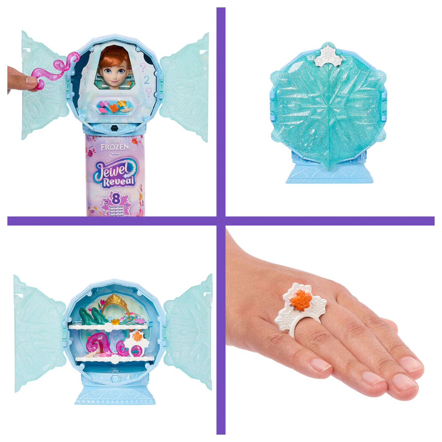 Disney Jégvarázs Reveal Anna játék baba termékfotó