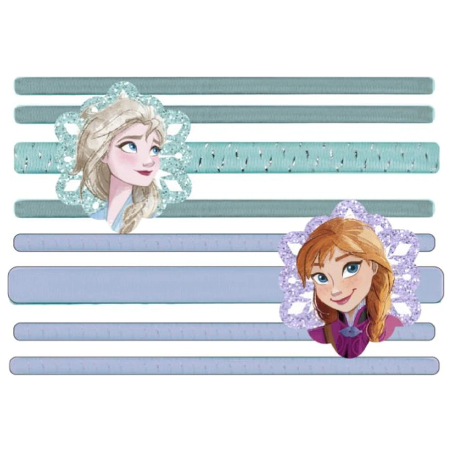 Disney Jégvarázs Snowflakes hajgumi szett 8 db-os termékfotó