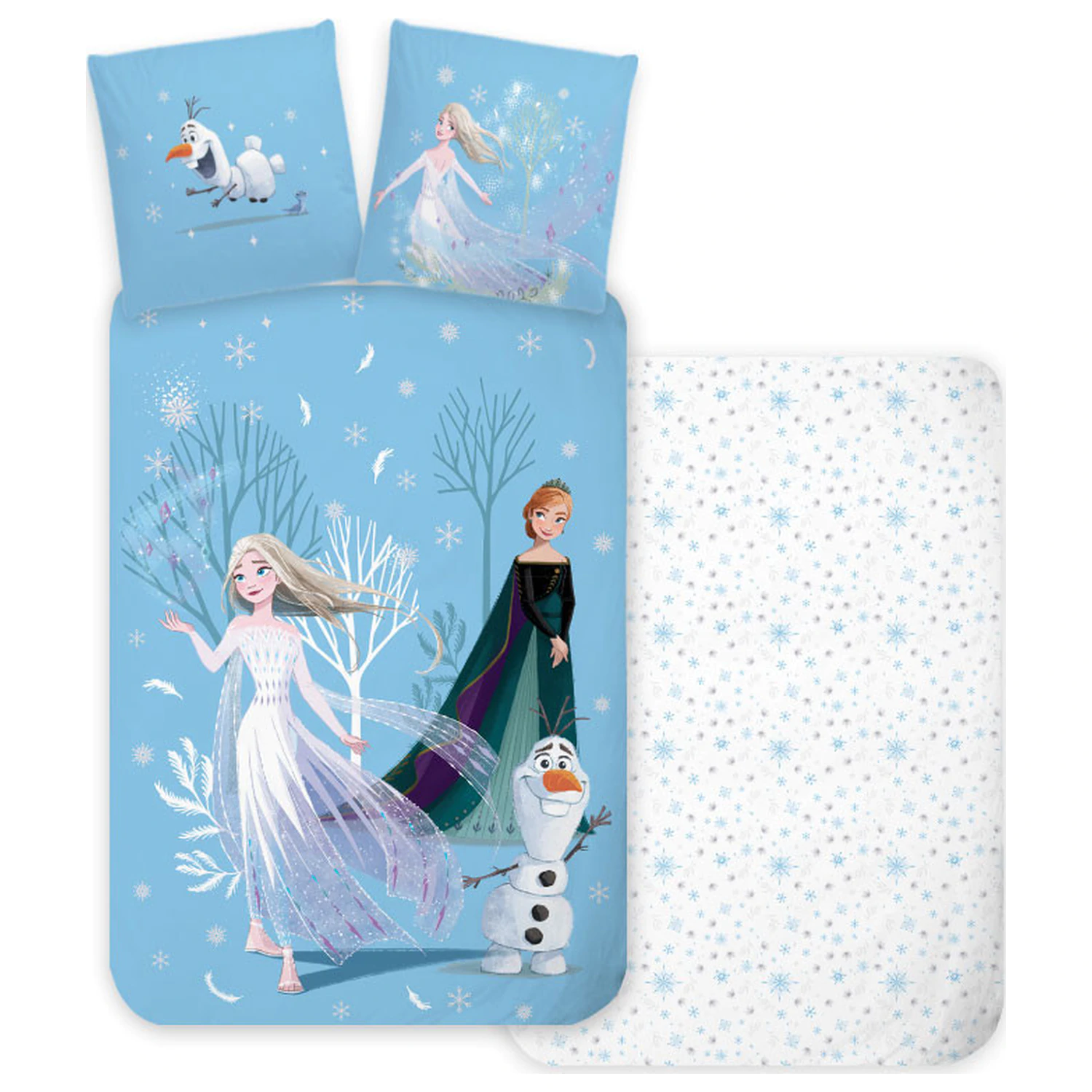 Disney Jégvarázs Snowing Day gyerek, ovis ágyneműhuzat termékfotó
