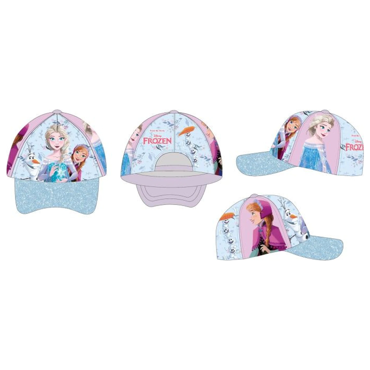 Disney Jégvarázs Snowy Touch gyerek baseball sapka 53 cm termékfotó