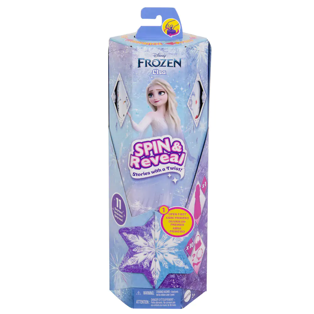 Disney Frozen Spin and Reveal Elsa doll termékfotó