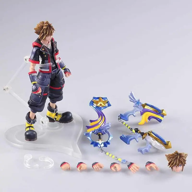 Disney Kingdom Hearts III Bring Arts Sora figura 15cm termékfotó