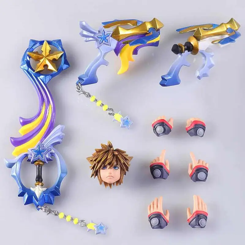 Disney Kingdom Hearts III Bring Arts Sora figura 15cm termékfotó