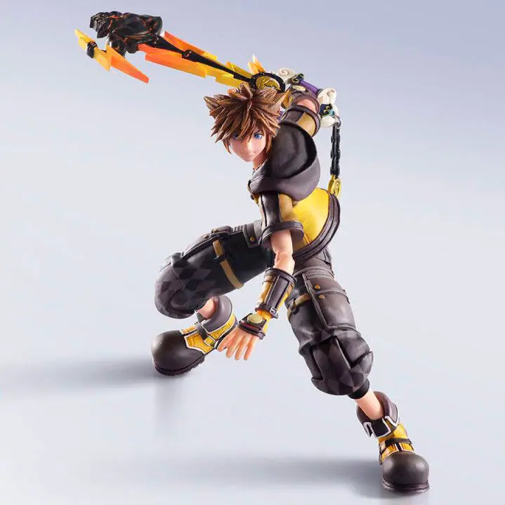 Disney Kingdom Hearts III Bring Arts Sora Guard Form Ver. figura 16cm termékfotó
