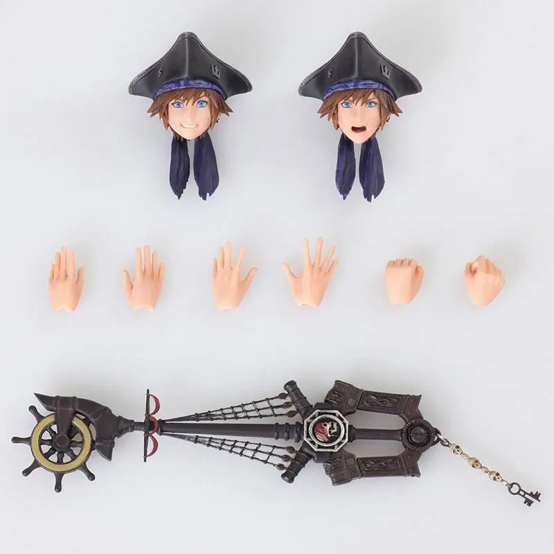Disney Kingdom Hearts III Bring Arts Sora Pirates of the Caribbean Ver. 15cm termékfotó