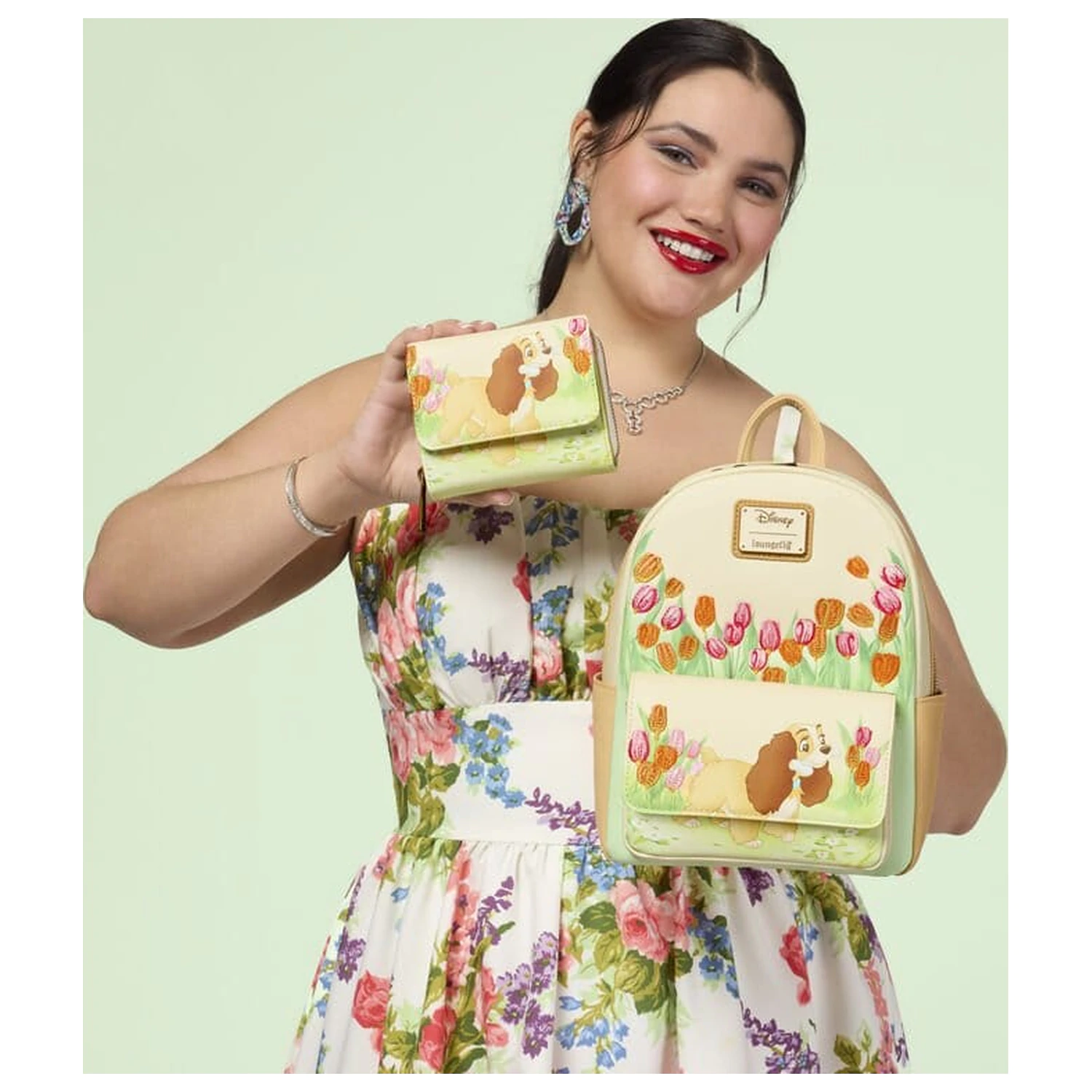 Disney Lady and the Tramp Pastel Tulip pénztárca  termékfotó