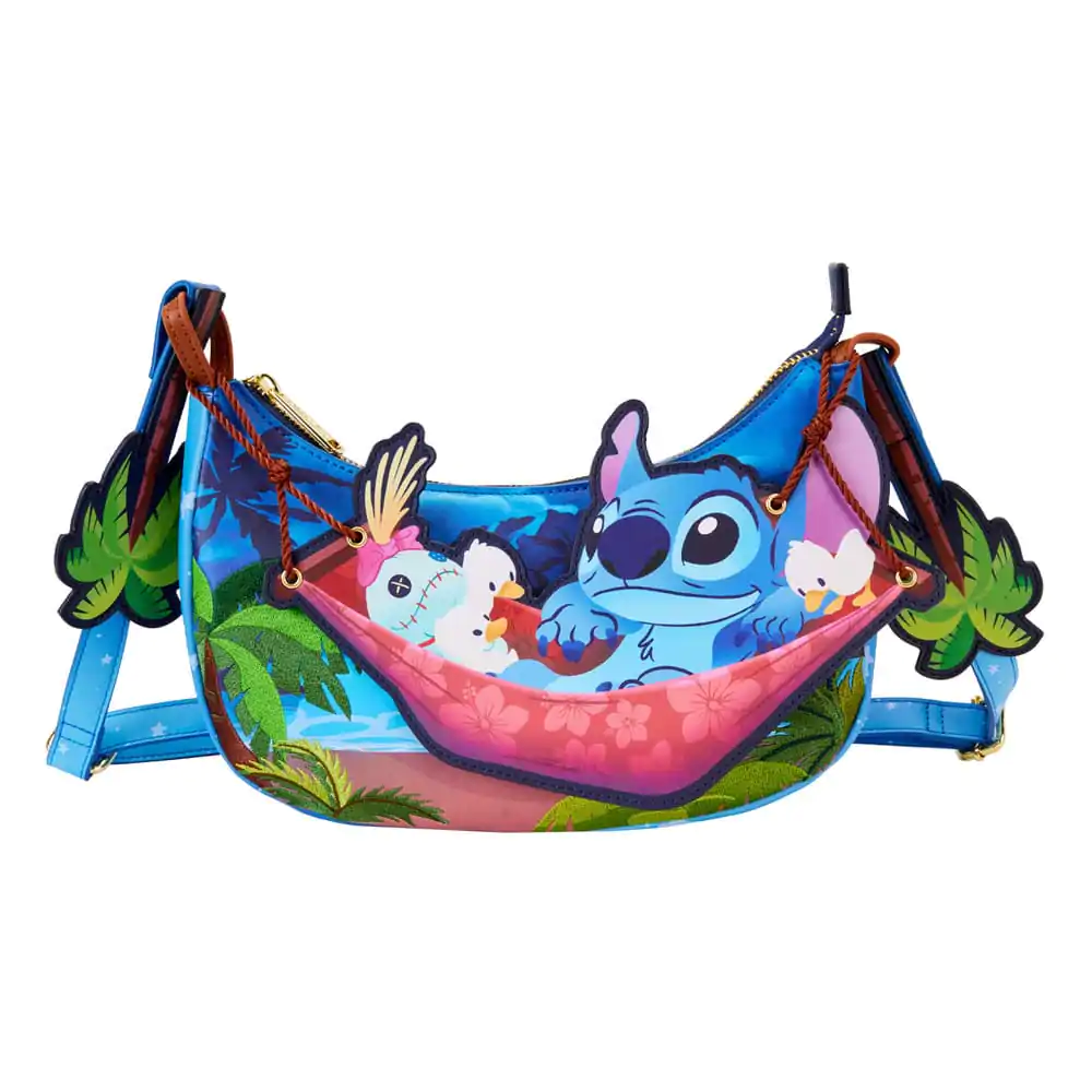 Disney Lilo & Stitch Camping Cuties Hammock keresztpántos táska termékfotó