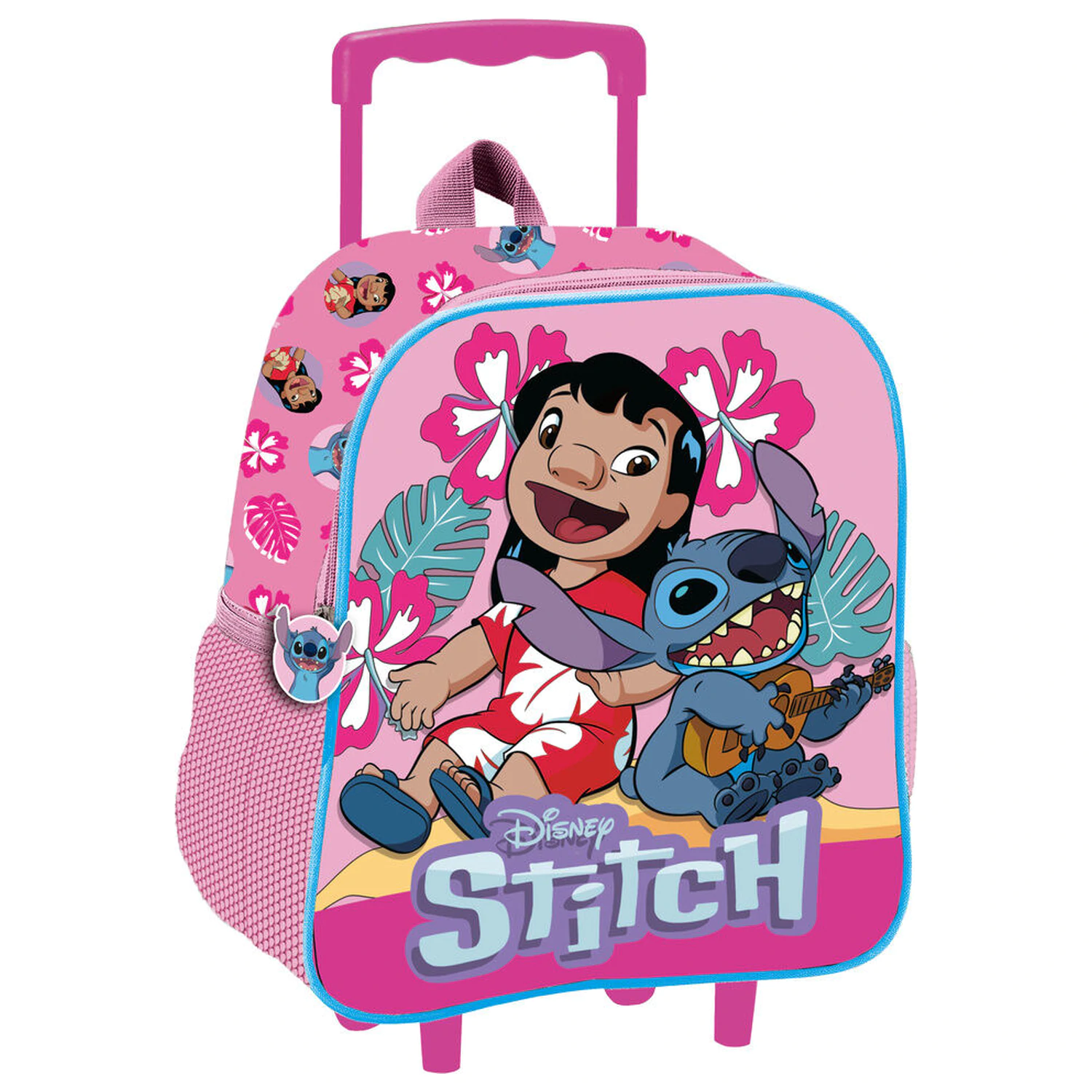 Disney Lilo and Stitch 3D gurulós táska 32cm termékfotó