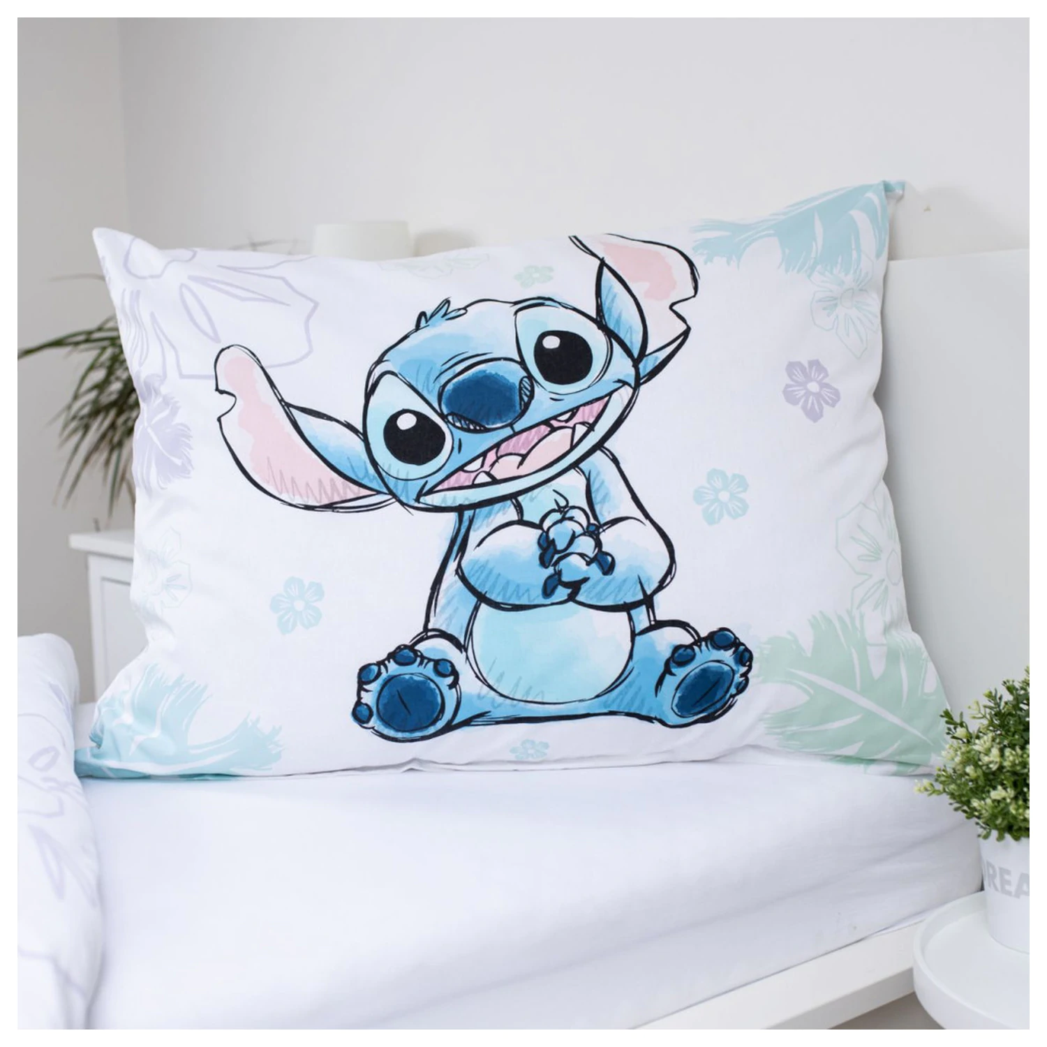 Disney Stitch Ohana White ágyneműhuzat  termékfotó