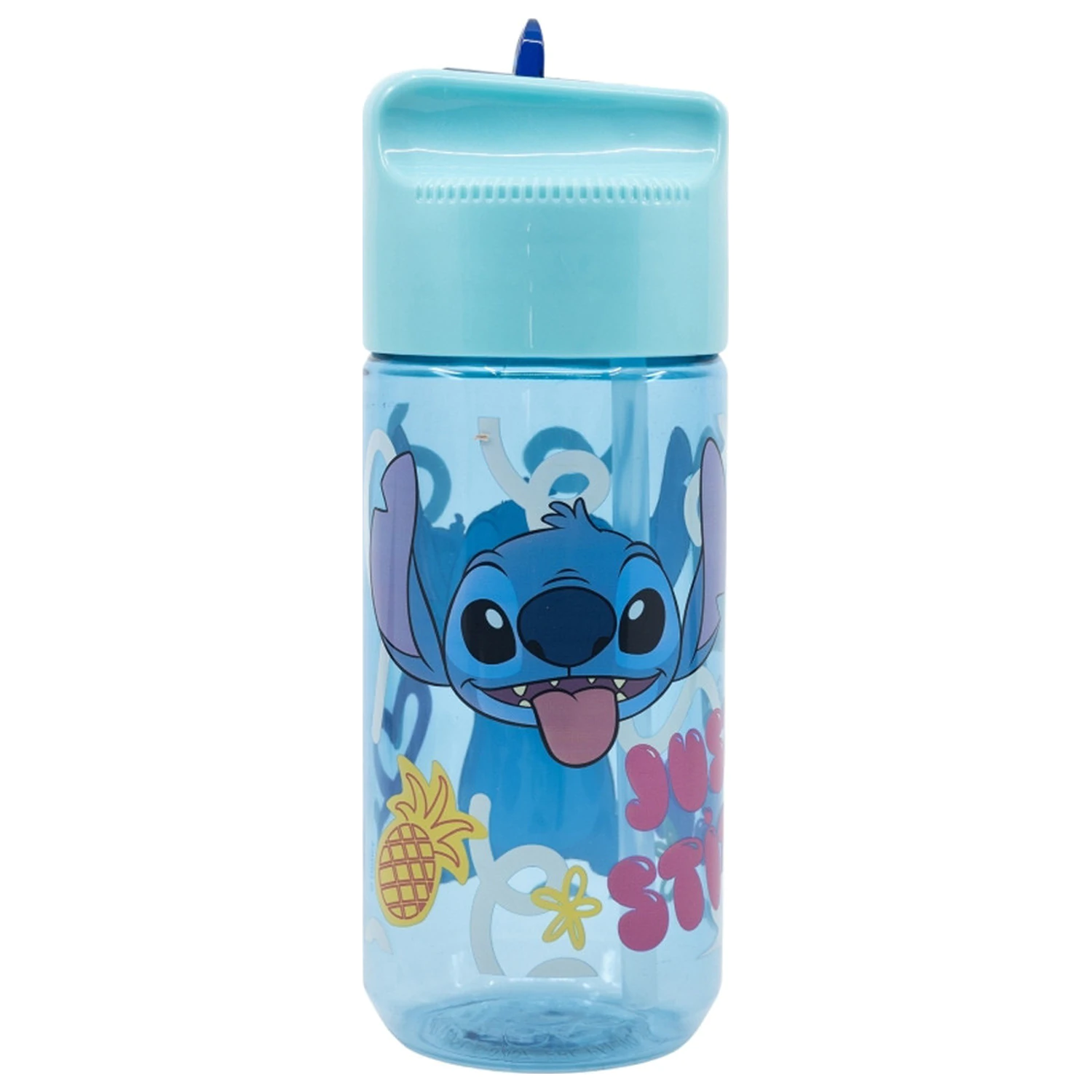 Disney Lilo és Stitch Palms Hydro műanyag szívószálas kulacs 430 ml termékfotó