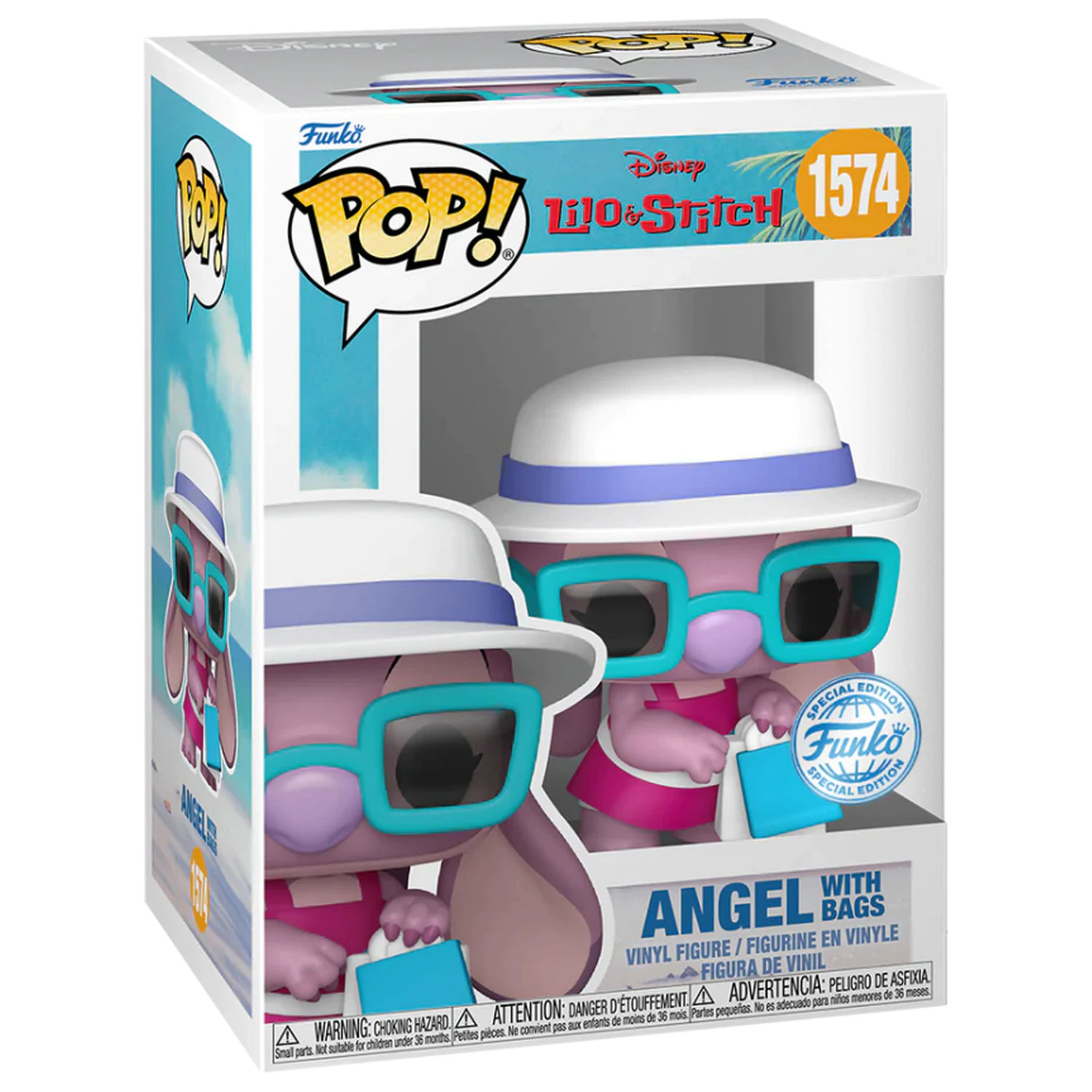 Disney Lilo & Stitch Funko POP! figura Angel with bags termékfotó