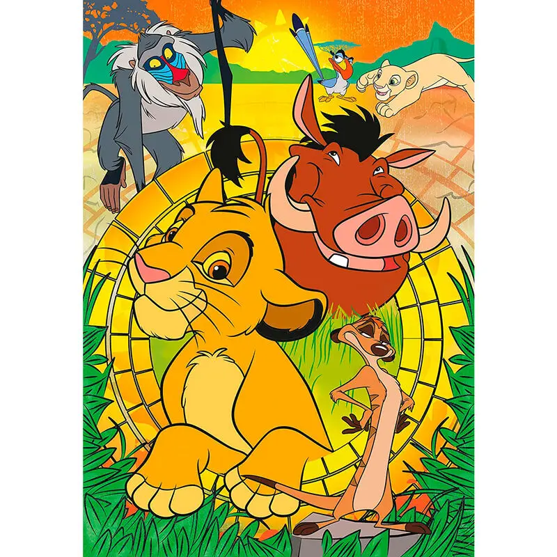 Disney Lion King 104 + 3D puzzle 104db-os termékfotó