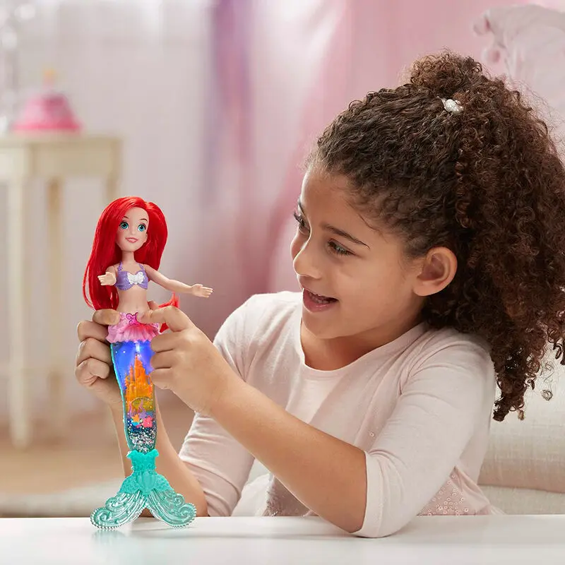 Disney Little Mermaid Ariel Glitter and Glow játék baba termékfotó