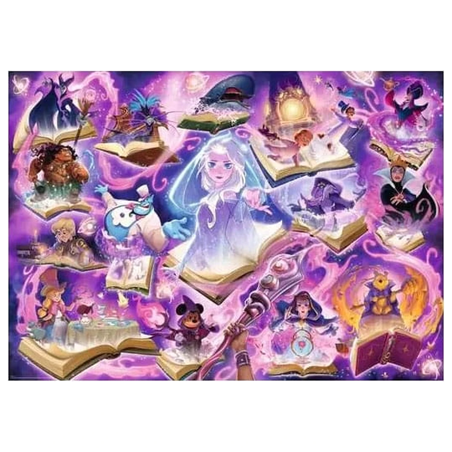 Disney Lorcana Glimmers of the Realm: Amethyst puzzle (1000 darab) termékfotó