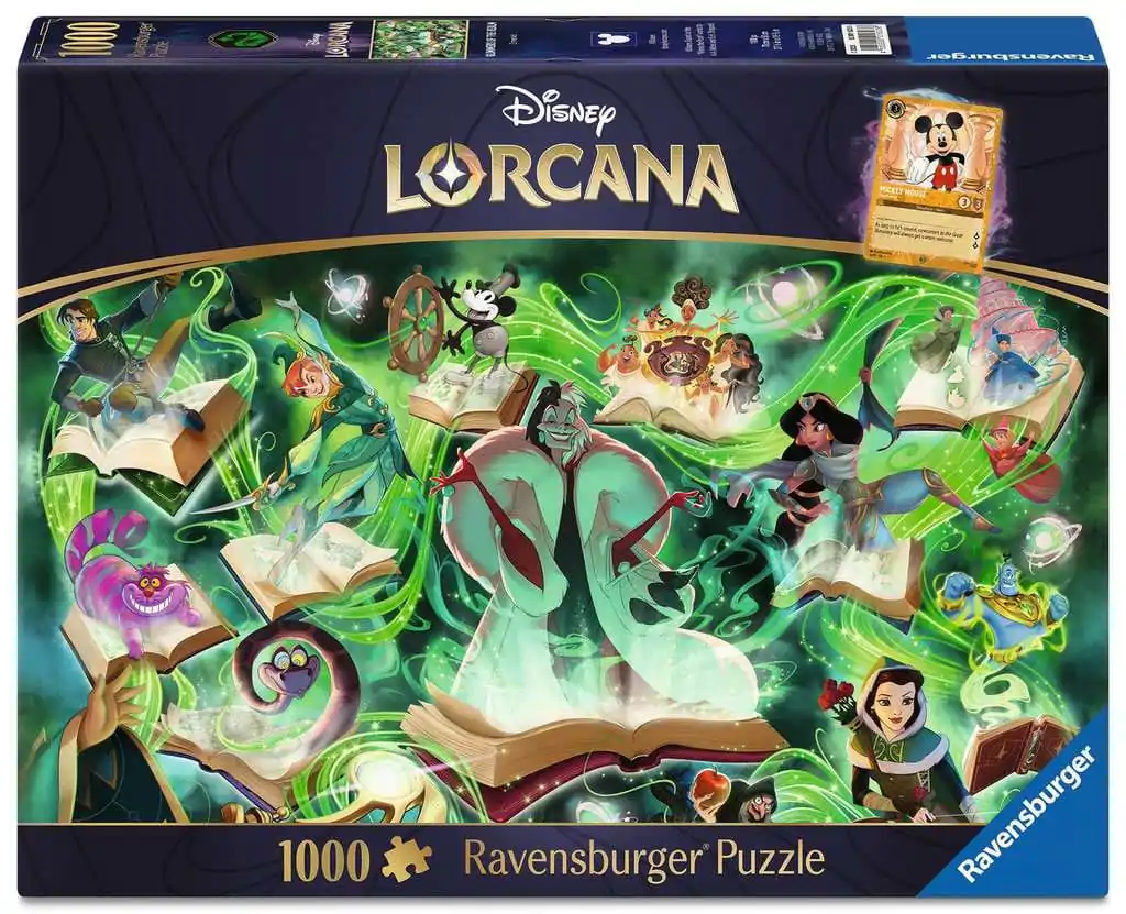 Disney Lorcana Glimmers of the Realm: Emerald puzzle (1000 darab) termékfotó