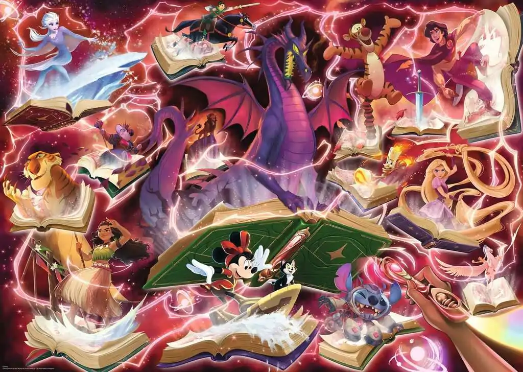Disney Lorcana Glimmers of the Realm: Ruby puzzle (1000 darab) termékfotó
