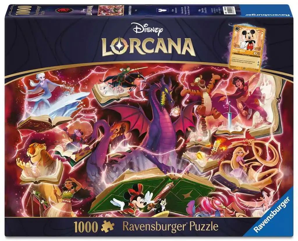 Disney Lorcana Glimmers of the Realm: Ruby puzzle (1000 darab) termékfotó