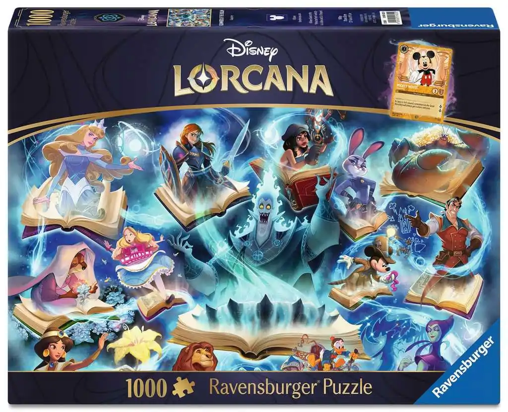 Disney Lorcana Glimmers of the Realm: Sapphire puzzle (1000 darab) termékfotó