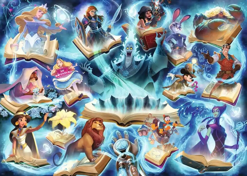 Disney Lorcana Glimmers of the Realm: Sapphire puzzle (1000 darab) termékfotó