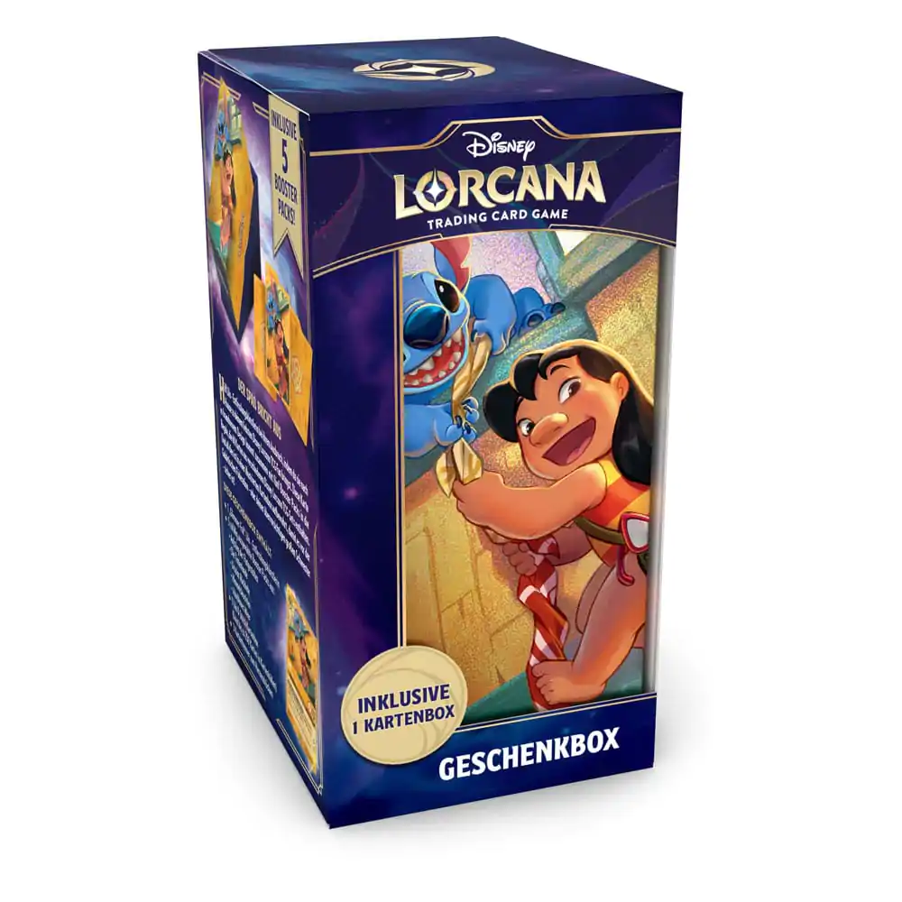 Disney Lorcana TCG Archazias Insel Gift Set Stitch német nyelvű termékfotó