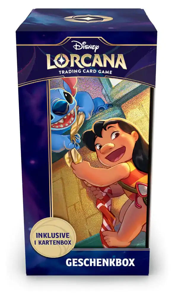 Disney Lorcana TCG Archazias Insel Gift Set Stitch német nyelvű termékfotó