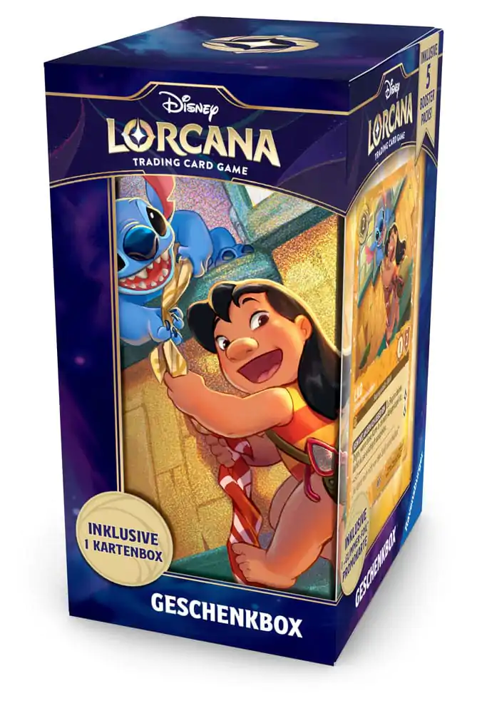 Disney Lorcana TCG Archazias Insel Gift Set Stitch német nyelvű termékfotó