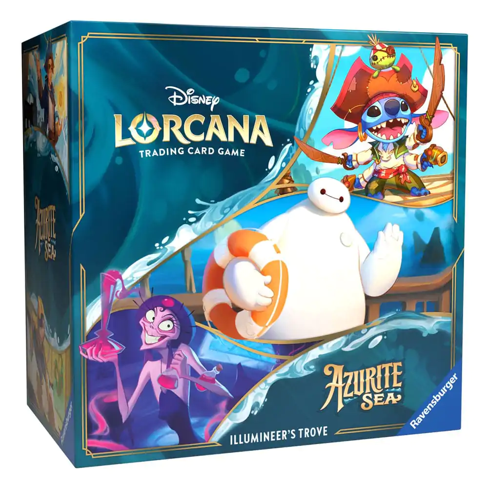 Disney Lorcana TCG Azurite Sea llumineer's Trove angol nyelvű termékfotó