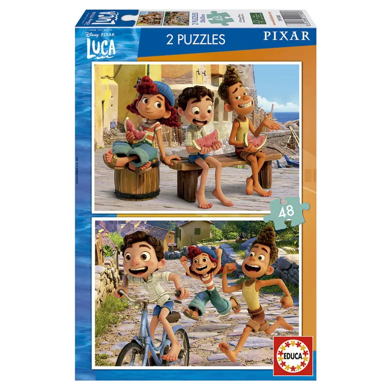 Disney Luca puzzle 2x48db-os termékfotó
