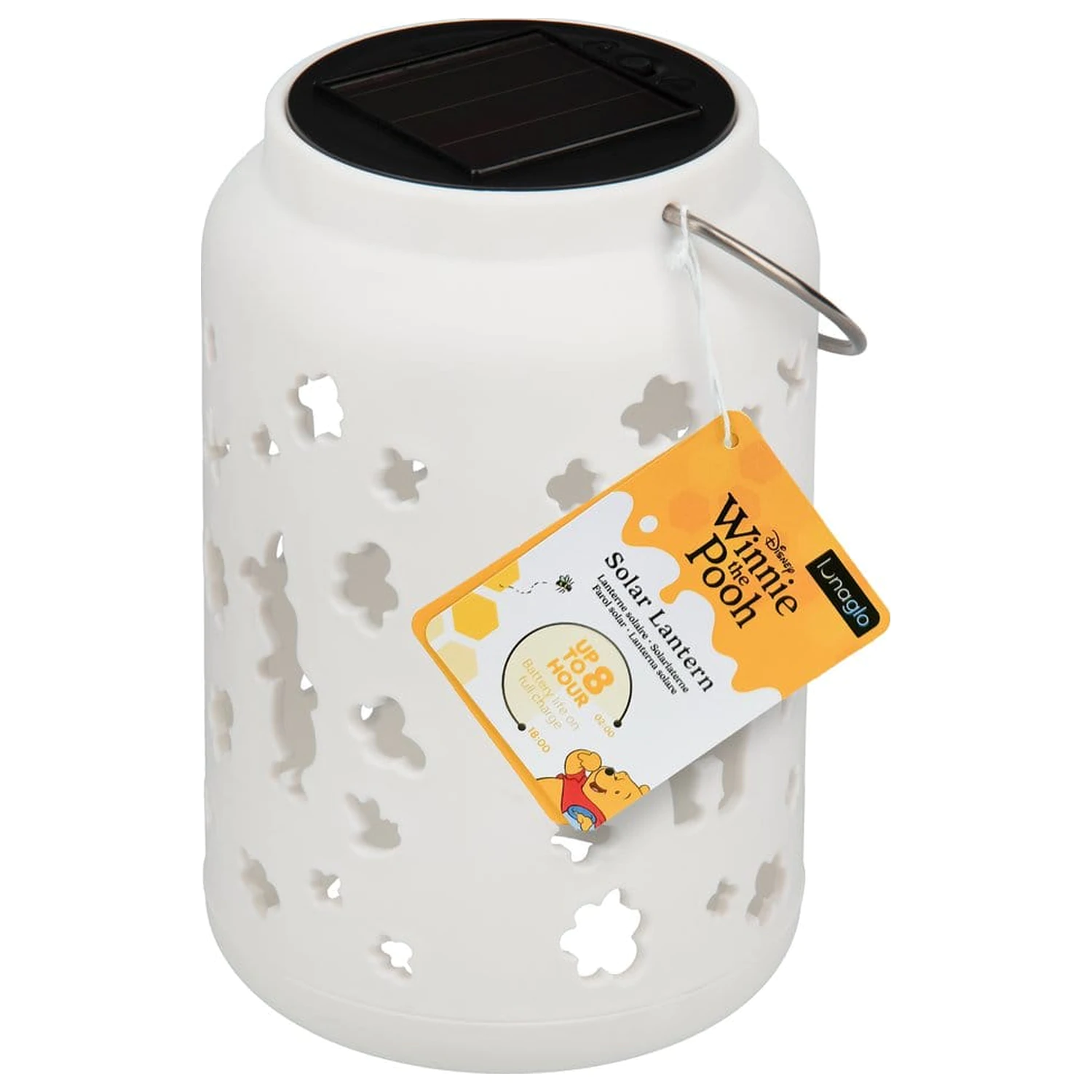 Disney LunaGlo Winnie the Pooh napelemes lámpa termékfotó