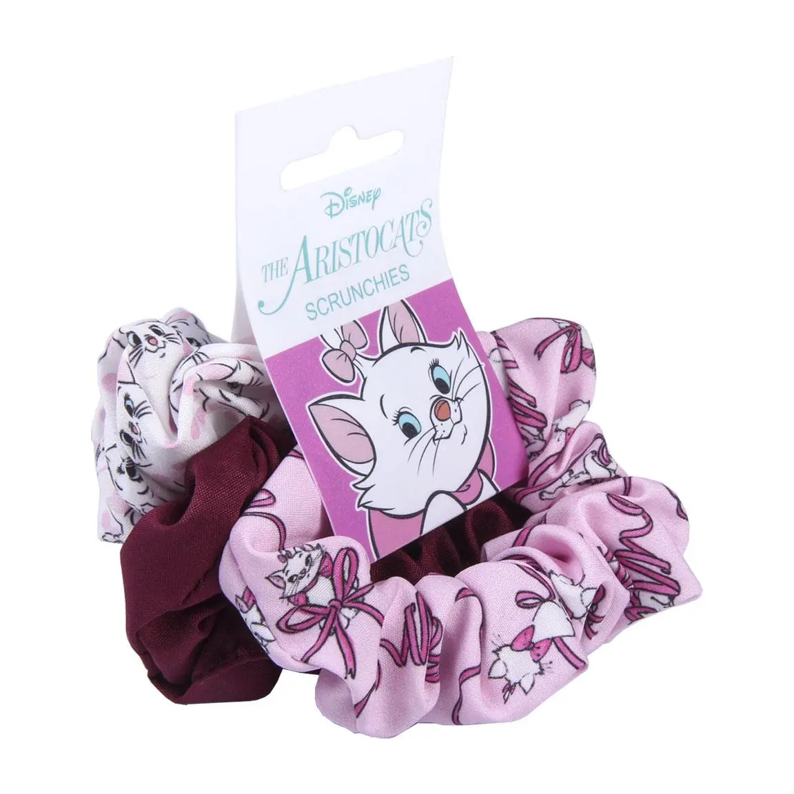 Disney Aristocrats Marie scrunchie hair ties termékfotó