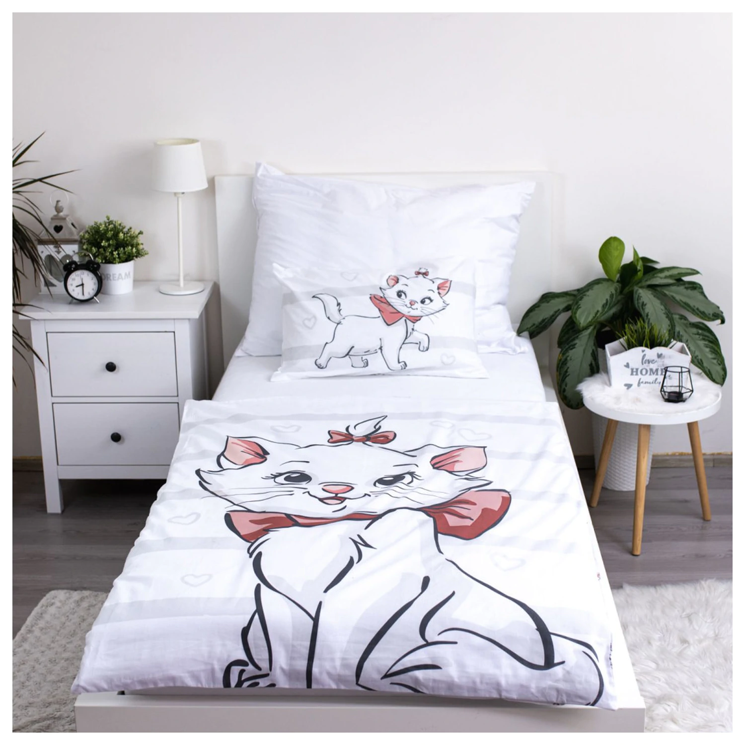 Disney Marie cica Bow gyerek, ovis ágyneműhuzat  termékfotó