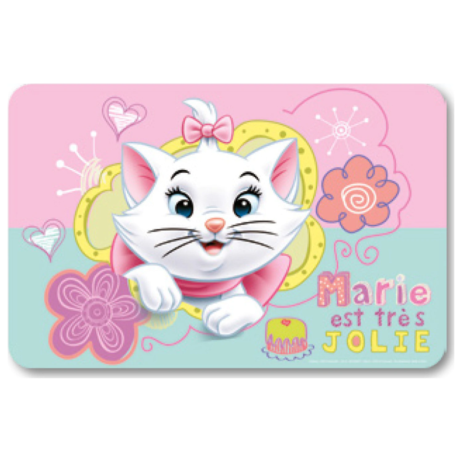 Disney Marie cica Jolie tányéralátét 43x28 cm termékfotó