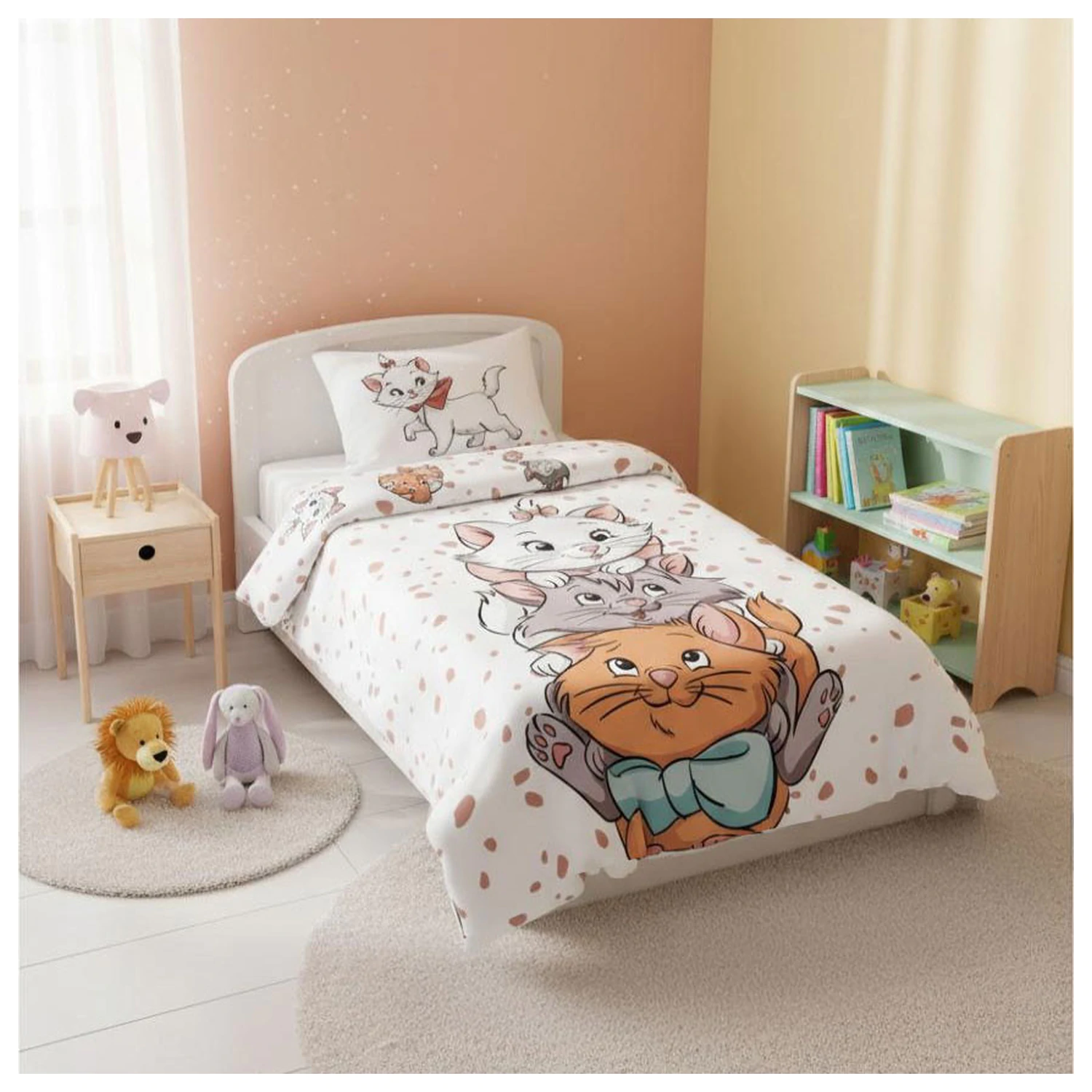 Disney Marie Friends gyerek, ovis ágyneműhuzat termékfotó