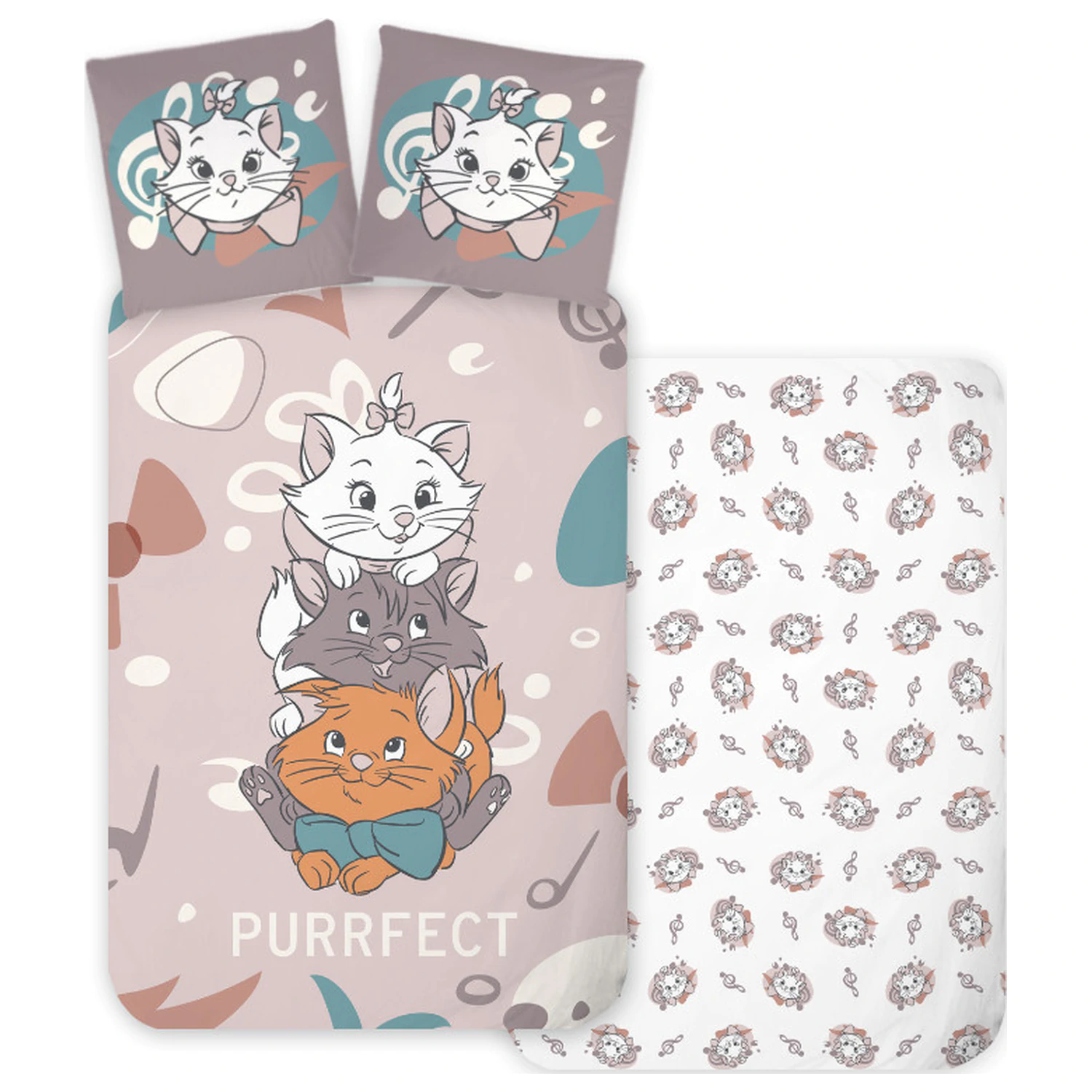 Disney Marie Purrfect gyerek, ovis ágyneműhuzat  termékfotó
