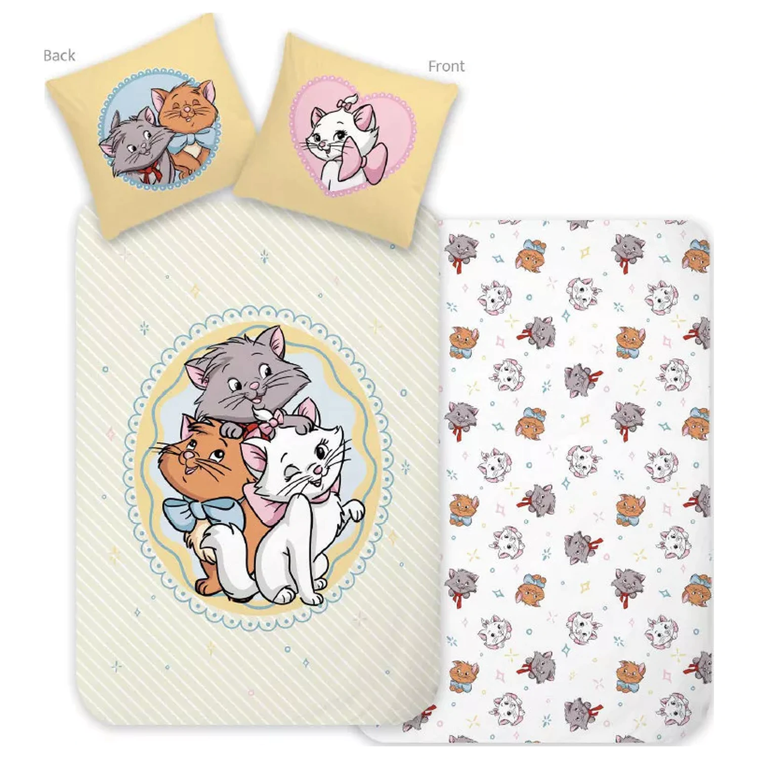 Disney Marie Trio gyerek, ovis ágyneműhuzat  termékfotó