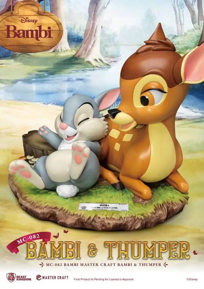 Disney Master Craft Statue Bambi & Thumper 26 cm termékfotó