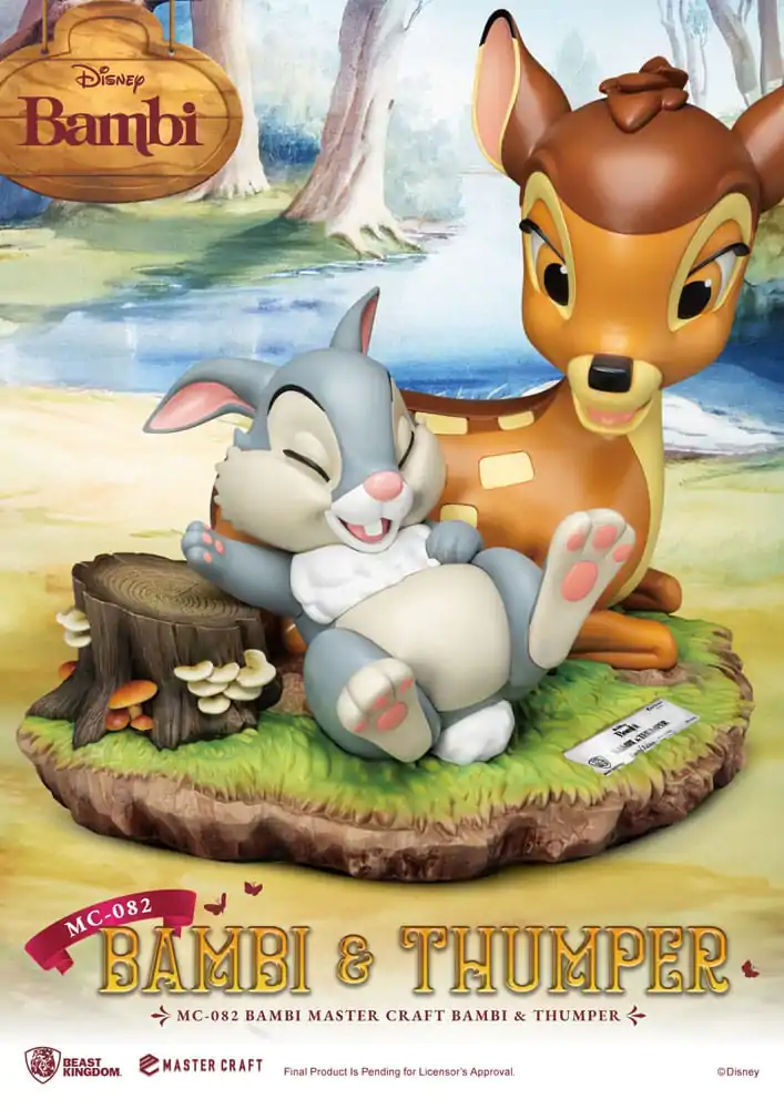 Disney Master Craft Statue Bambi & Thumper 26 cm termékfotó