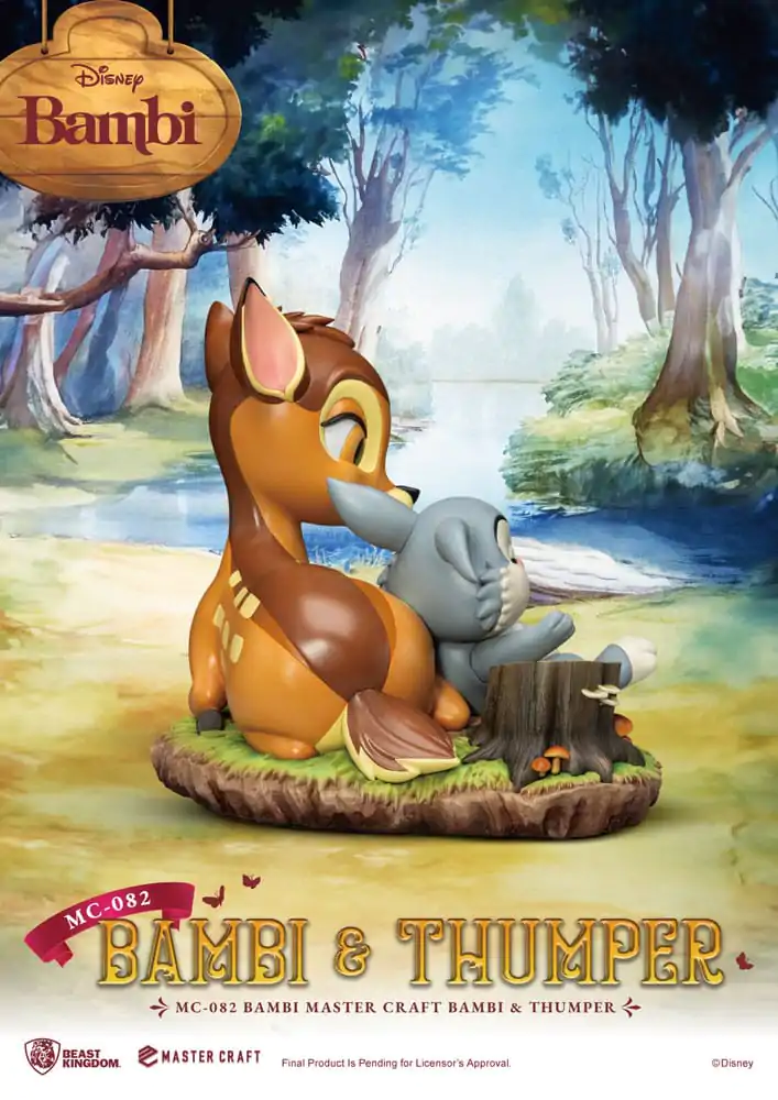 Disney Master Craft Statue Bambi & Thumper 26 cm termékfotó