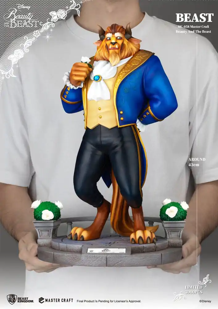 Disney Master Craft Beauty and the Beast Beast szobor figura 39 cm termékfotó