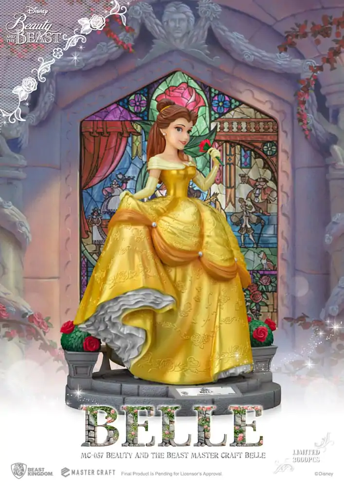 Disney Master Craft Beauty and the Beast Belle szobor figura 39 cm termékfotó