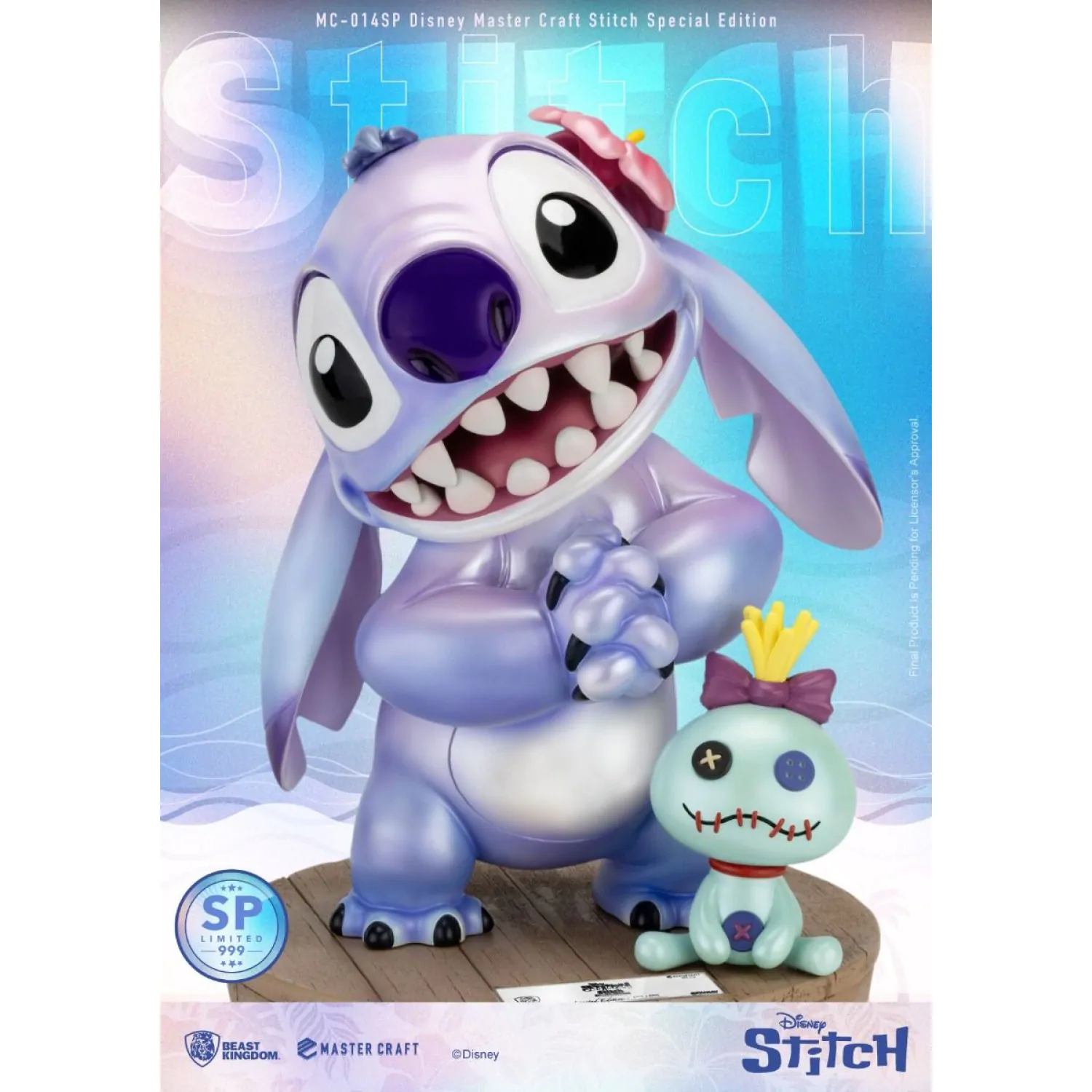 Disney Master Craft Lilo & Stitch Stitch Special Edition szobor figura 34 cm termékfotó