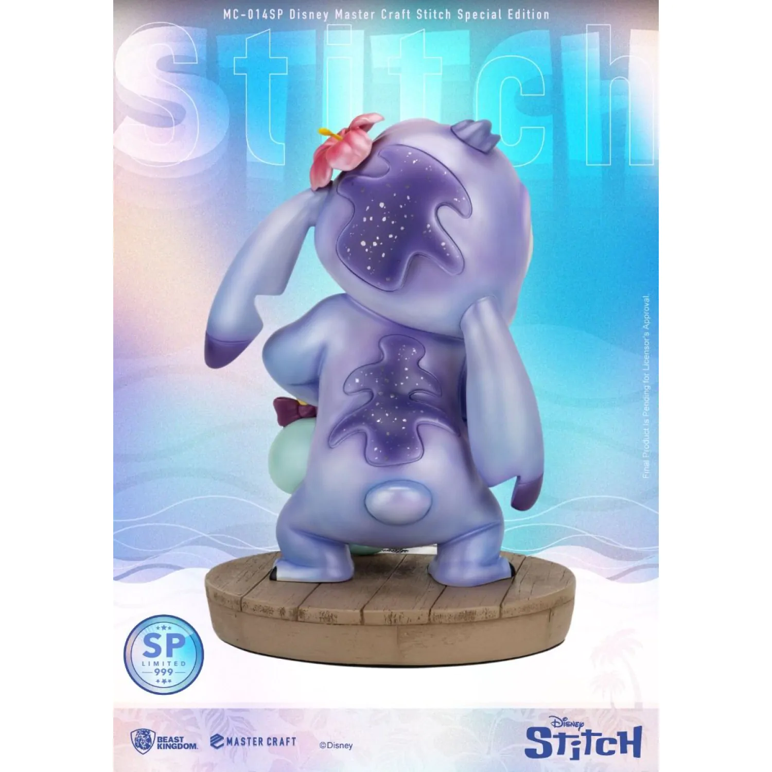Disney Master Craft Lilo & Stitch Stitch Special Edition szobor figura 34 cm termékfotó