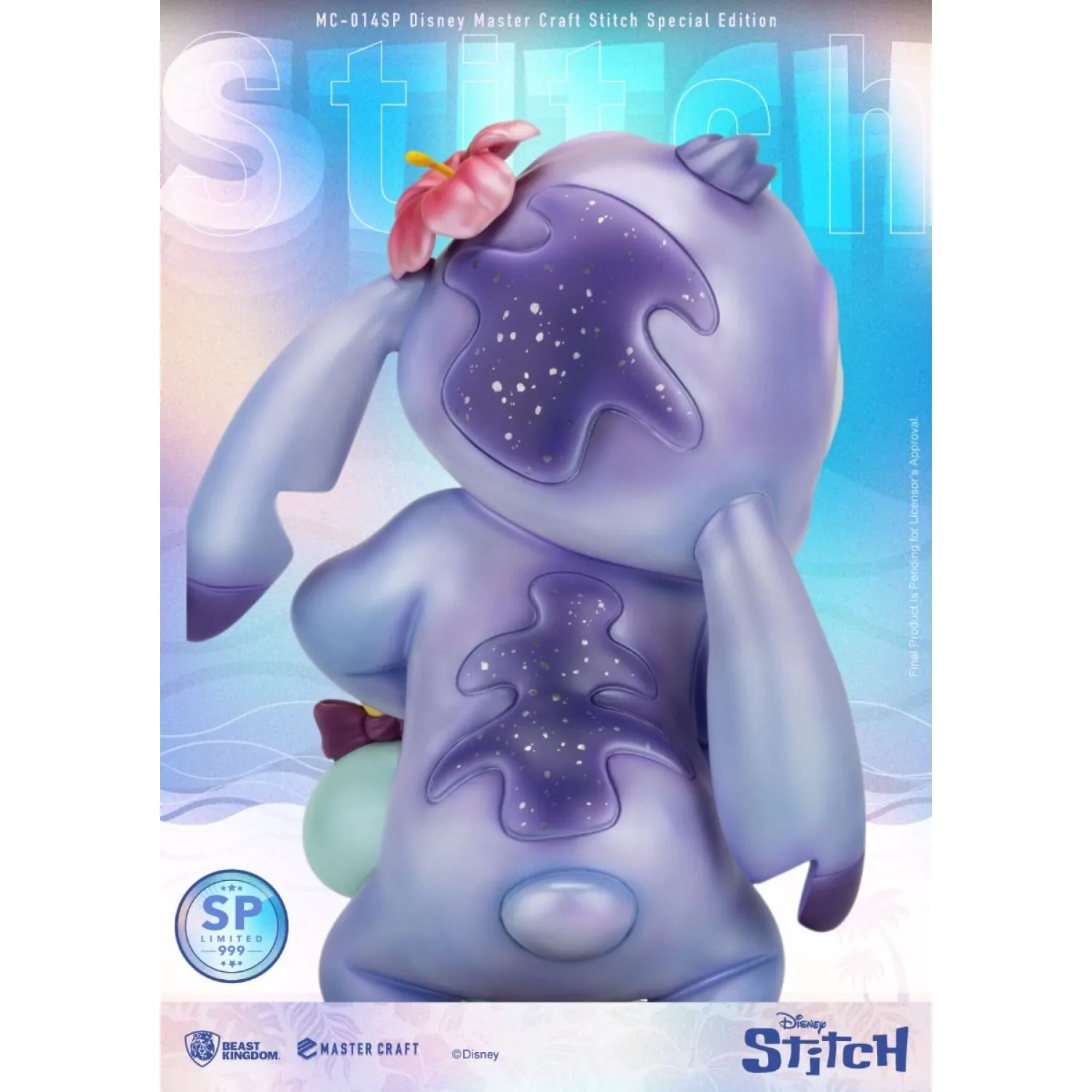 Disney Master Craft Lilo & Stitch Stitch Special Edition szobor figura 34 cm termékfotó