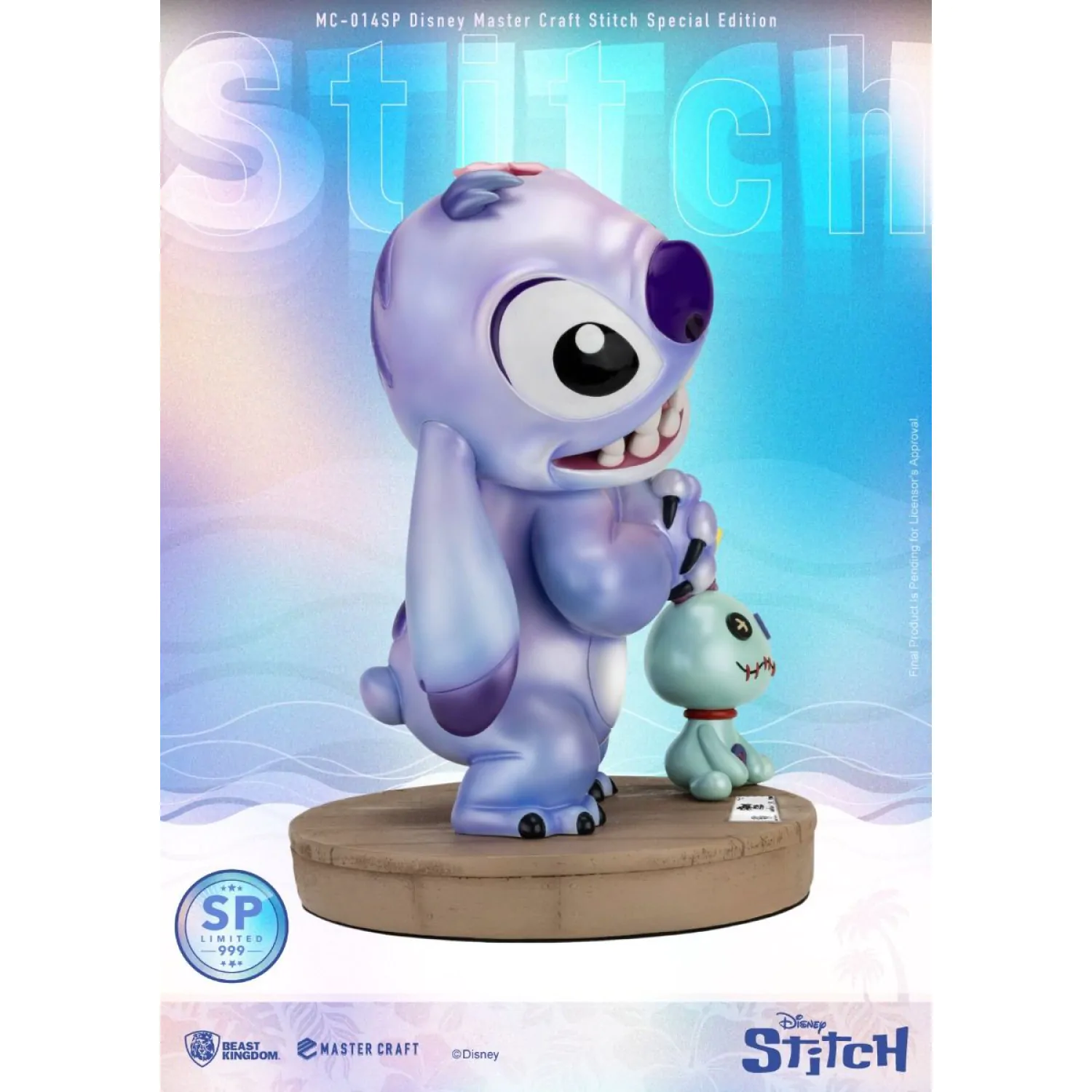Disney Master Craft Lilo & Stitch Stitch Special Edition szobor figura 34 cm termékfotó