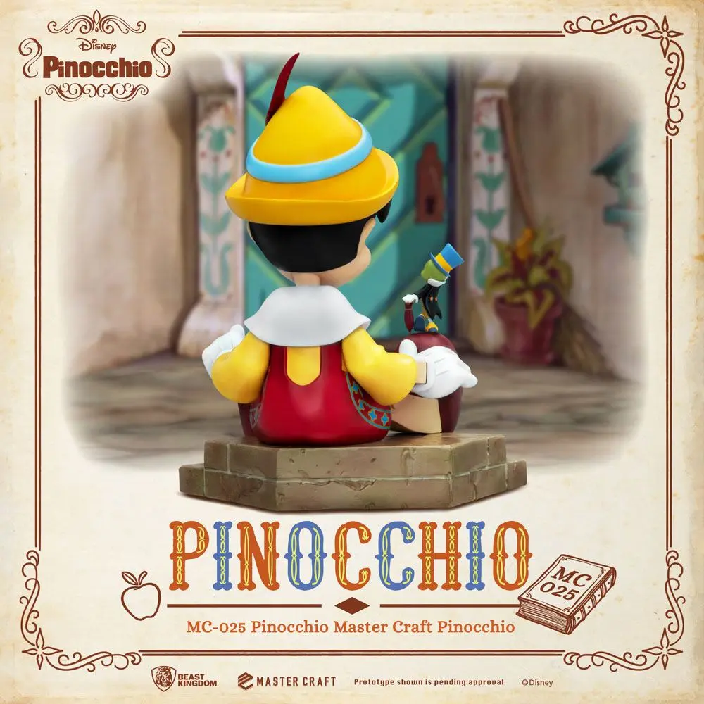 Disney Master Craft Pinocchio szobor figura 27 cm termékfotó