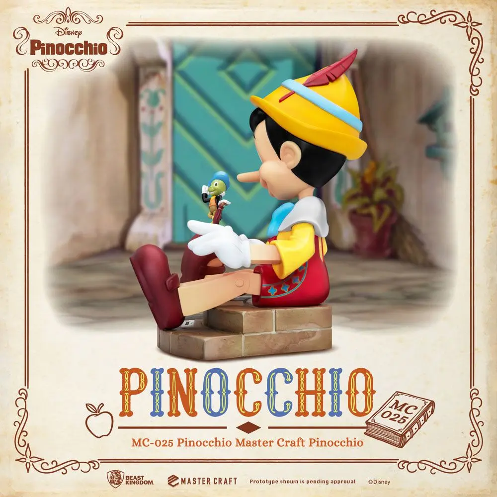 Disney Master Craft Pinocchio szobor figura 27 cm termékfotó