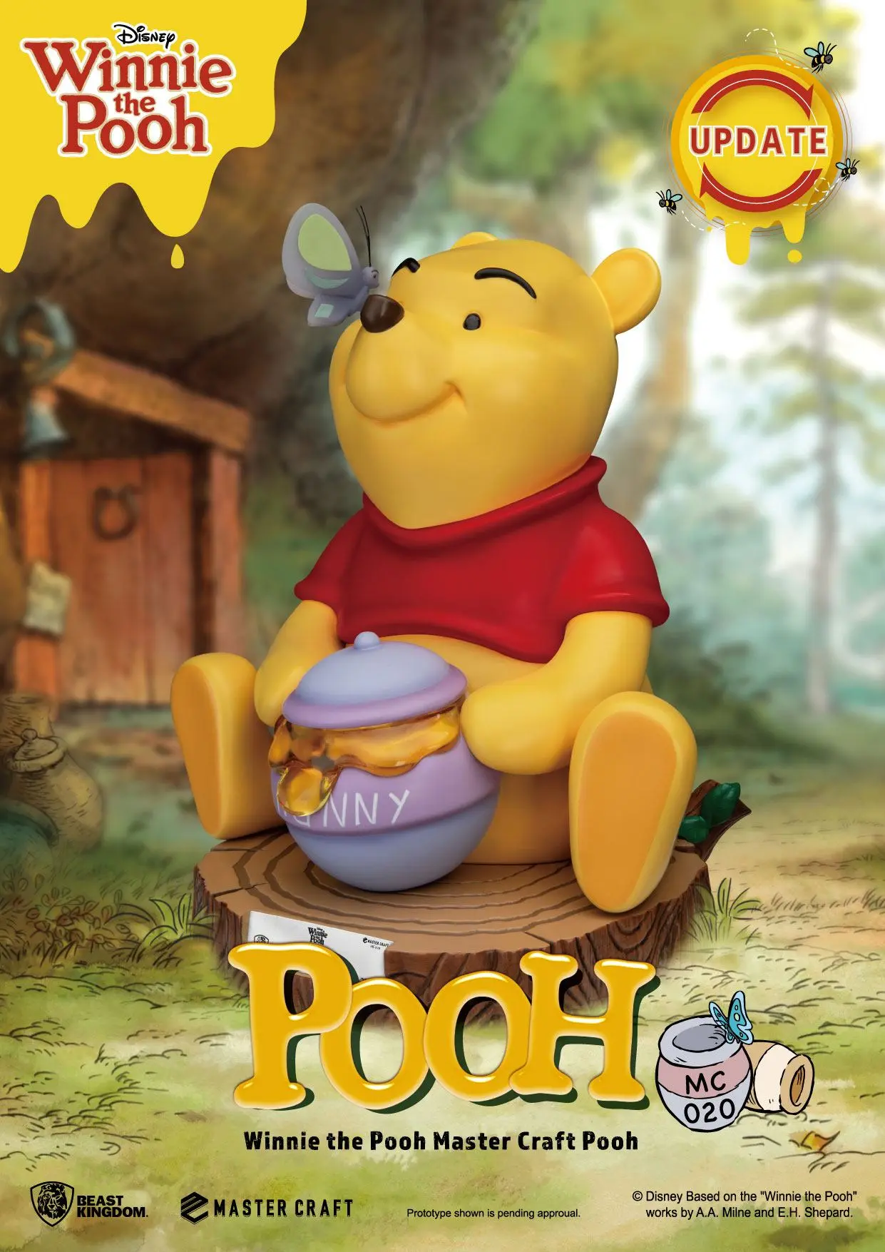 Disney Master Craft Statue Winnie the Pooh 31 cm termékfotó